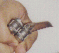 Serrated blade